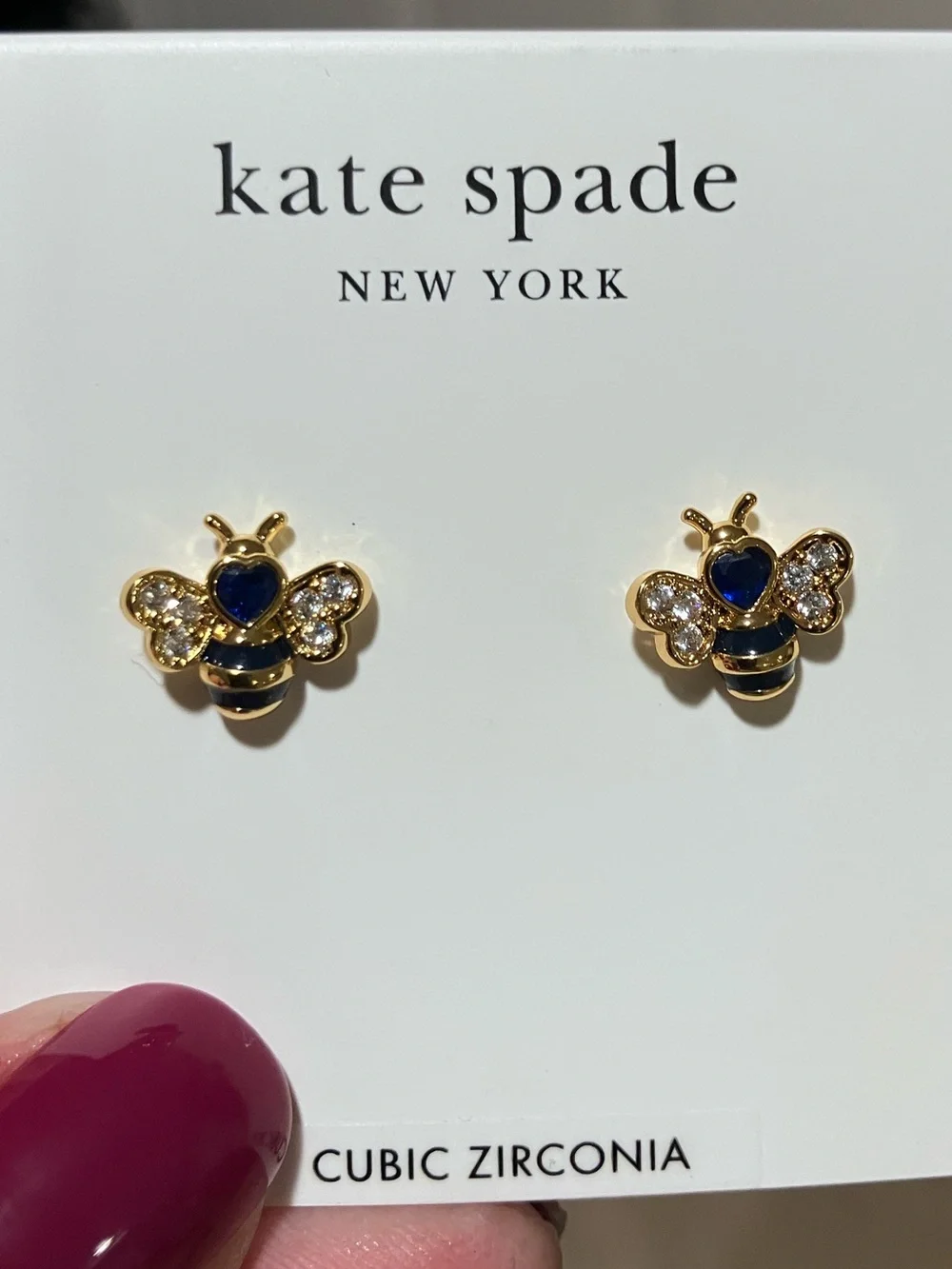 Kate Spade “Garden Friends” Bee Studs